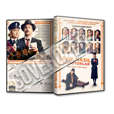 See How They Run - 2022 Türkçe Dvd Cover Tasarımı